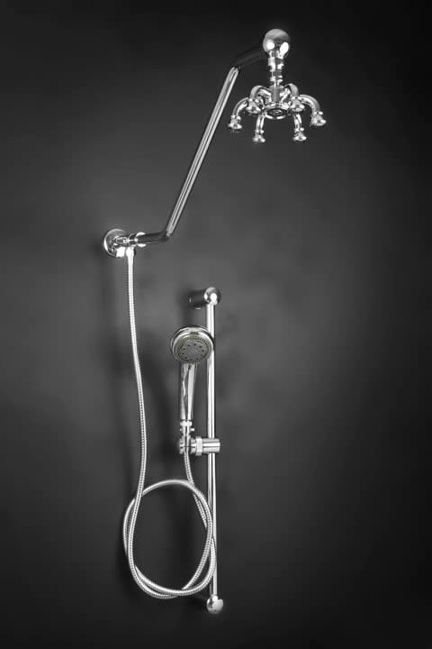 Octo 7 Shower System With Solid Brass 24” Slide Bar