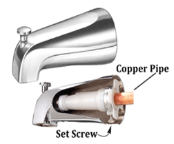 Replacement Diverter Tub Spouts