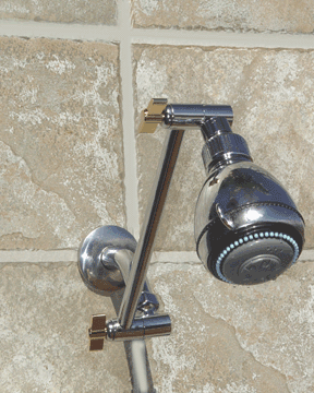 Adjustable Shower Arm Extender