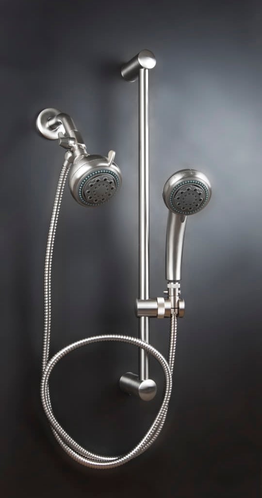 Mariner 2 Dual Shower Head With Slide Bar