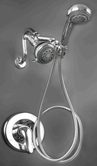 Mermaid Double Shower System