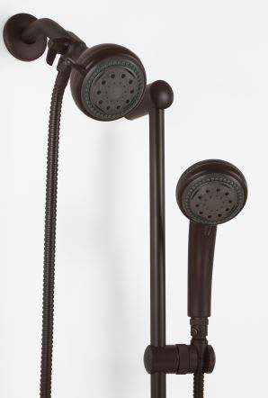 Mariner 3 Dual Shower Head With 36” Slide Bar