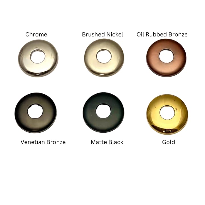 Replacement Shower Arm Couplings, Pipe Nipples, Wall and Ceiling Flanges (Sold Separately)