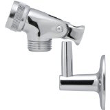 Chrome Hand Held Shower Head Hook and Bracket