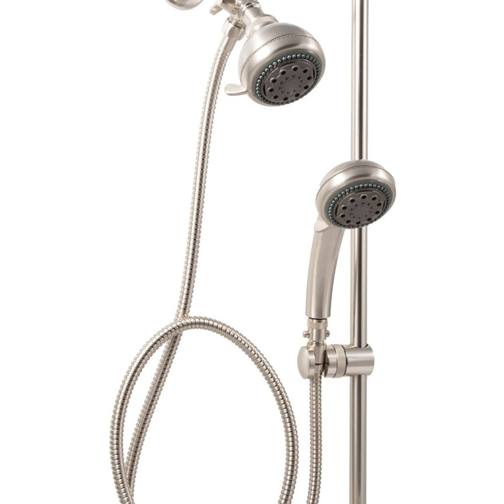 Mariner 3 Dual Shower Head With 36” Slide Bar