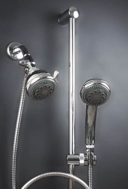 Mariner 3 Dual Shower Head With 36” Slide Bar