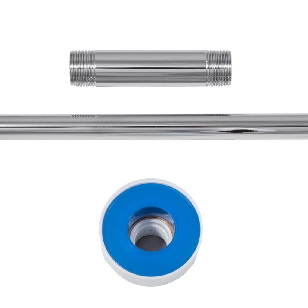 Adjustable Shower Height Extension Arm kit