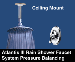 Atlantis 3 Rain Shower Faucets