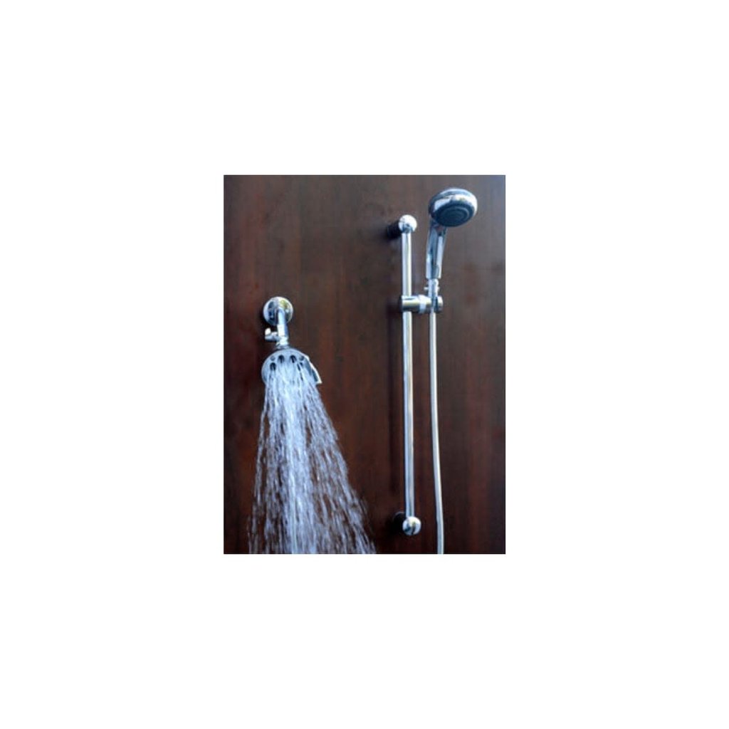 Powerful Giessdorf®  Dual Shower Head System with Handheld Spray