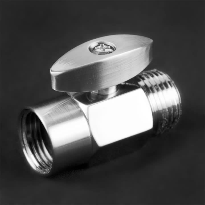 100% Shower Head Shut Off Ball Valves