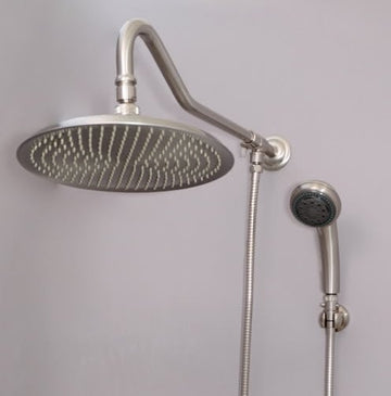 Atlantis 8-H Swivel Rain Shower Head Combination