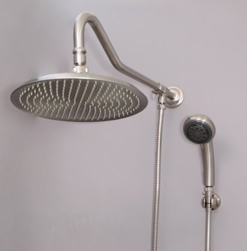 Atlantis 8-H Swivel Rain Shower Head Combination