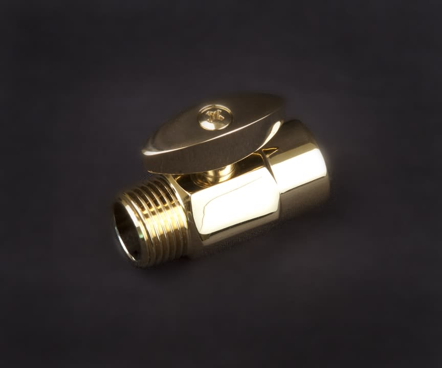 100% Shower Head Shut Off Ball Valves