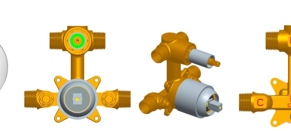 Orca 2 Shower Valve