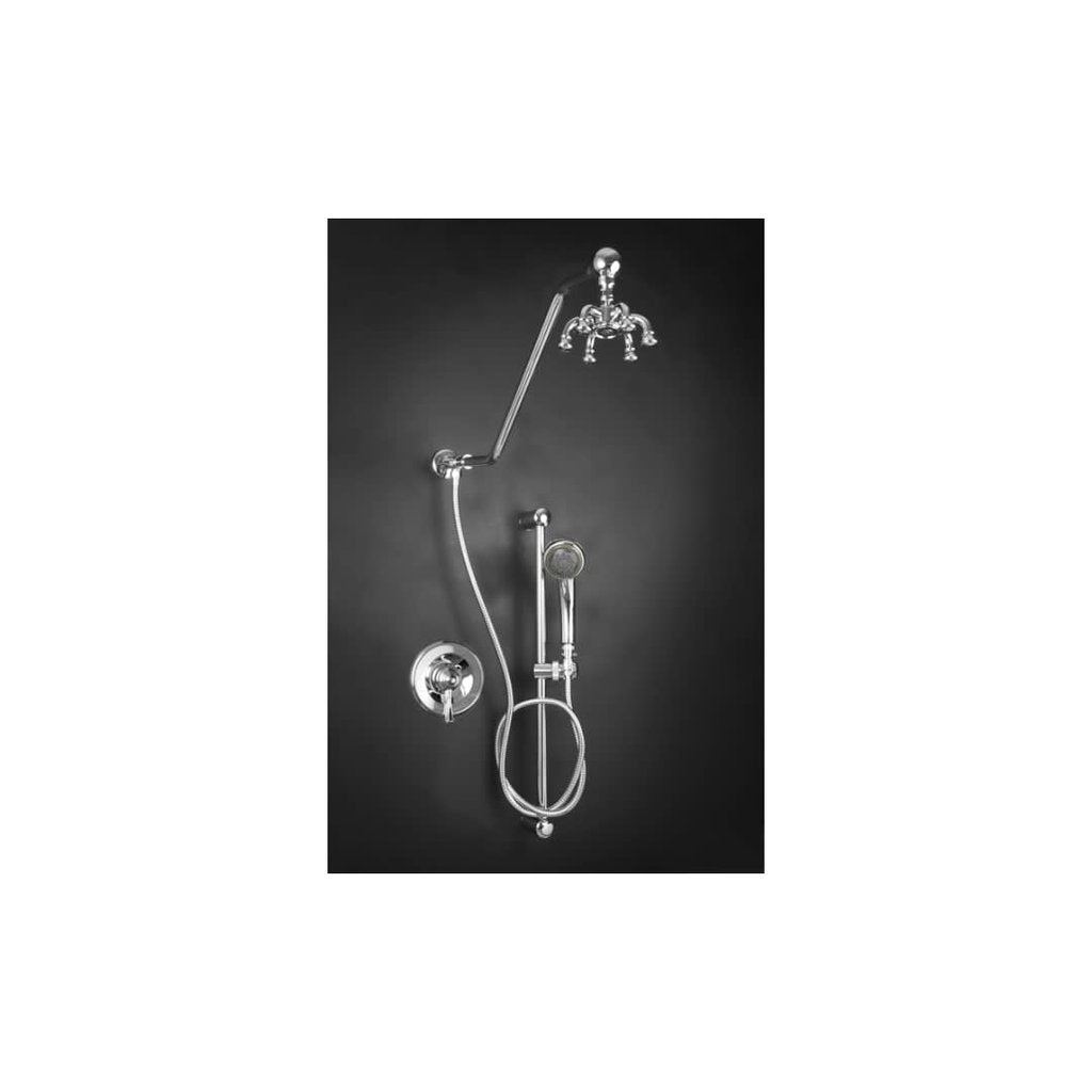 Octo 7 Shower System With Solid Brass 24” Slide Bar